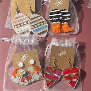 Plunder holiday earrings V-day Easter Halloween Christmas